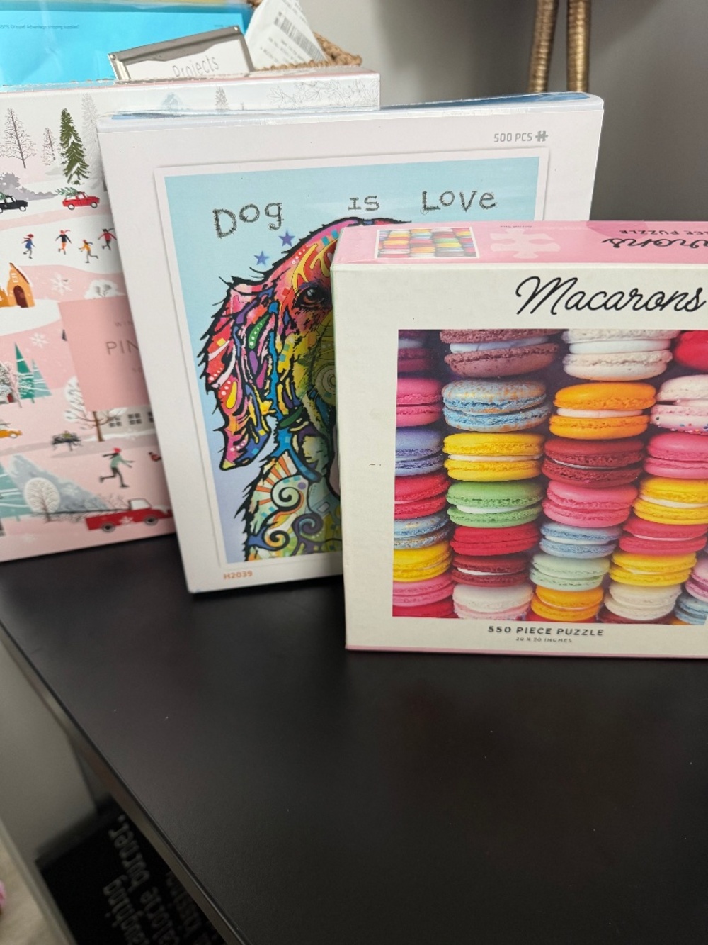 NWT Three Puzzles 500+ Pieces